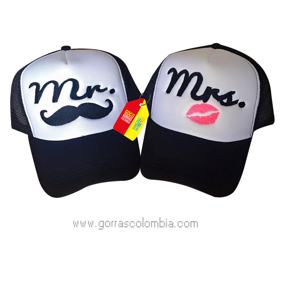 Gorra MR. / MRS. - MOSTACHO / BESO