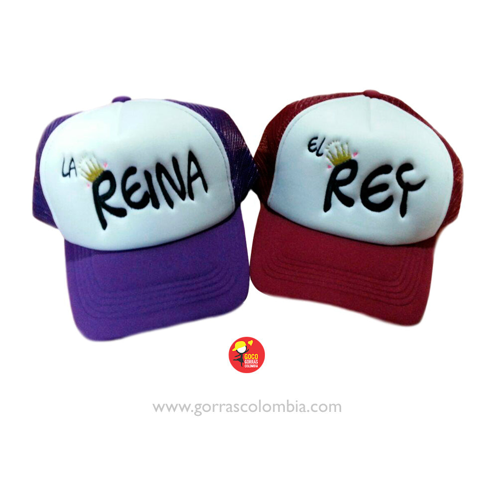 Gorras LA REINA Y EL REY