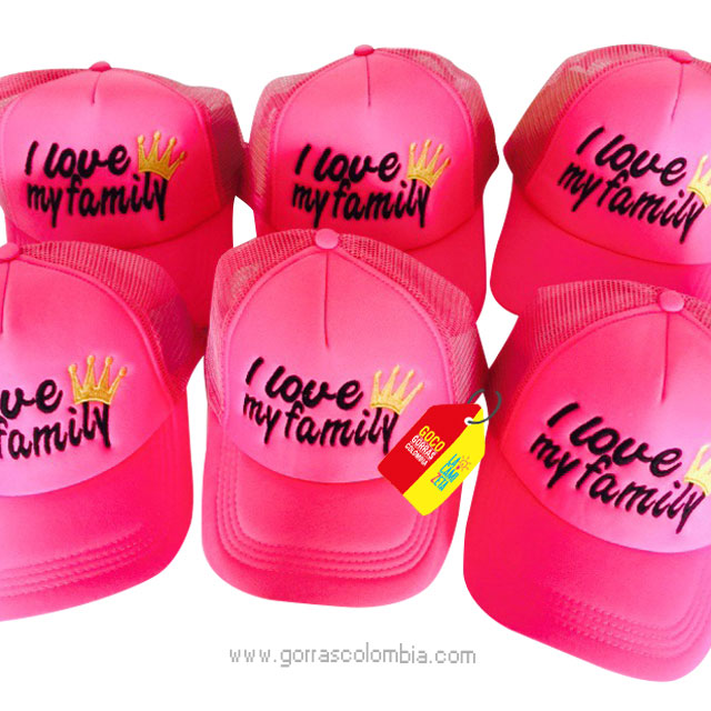 Gorra CORONA - I LOVE MY FAMILY