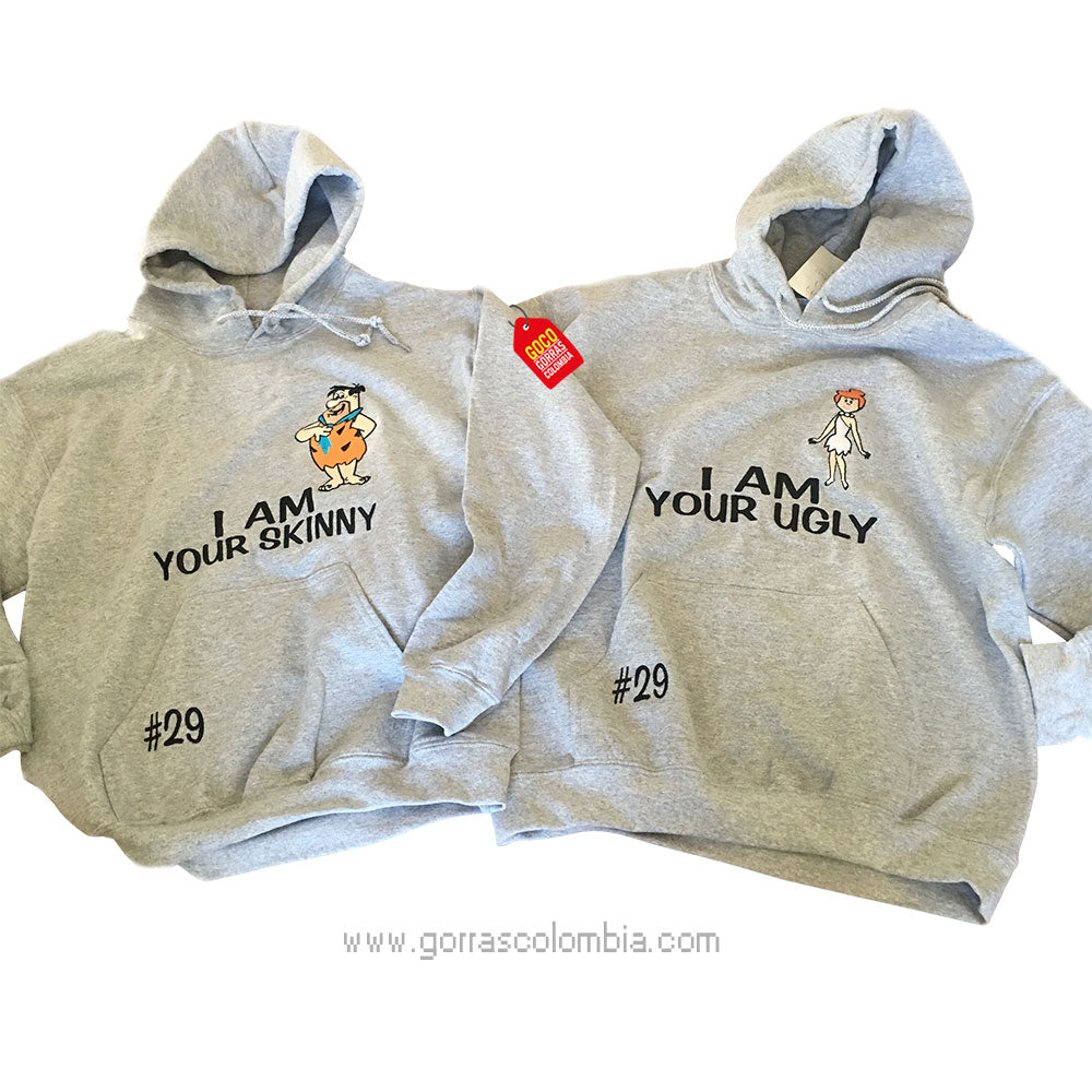 Buzo PEDRO / VILMA - LOS PICAPIEDRA (Numeral)