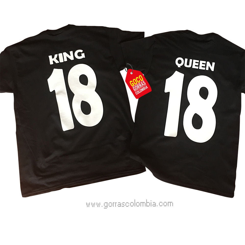Camiseta KING / QUEEN (Número)
