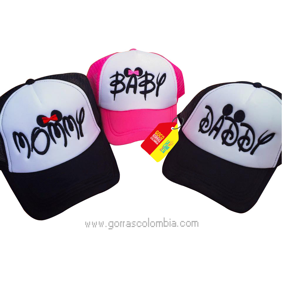 Gorra MOMMY / BABY / DADDY