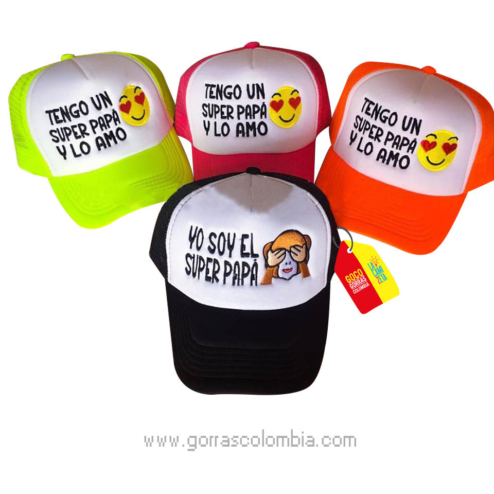 Gorras EMOJIS - SUPER PAPÁ