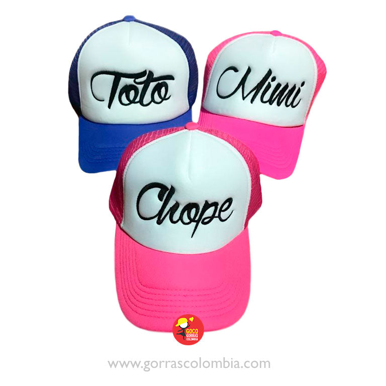 Gorras NOMBRES