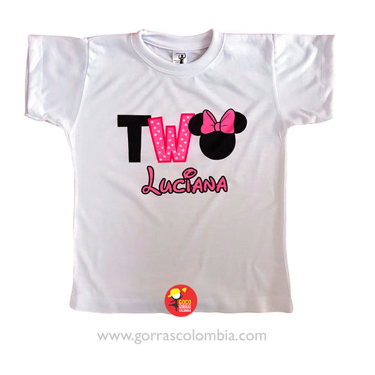 Camiseta TWO MINNIE