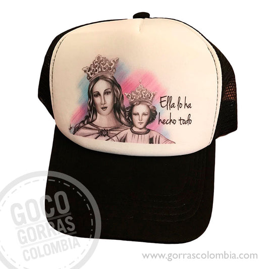 Gorra VIRGEN MARIA Y DIVINO NIÑO