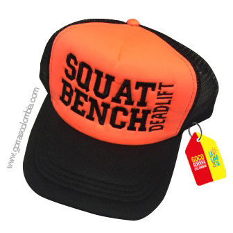 Gorra SQUAT BENCH DEADLIFT