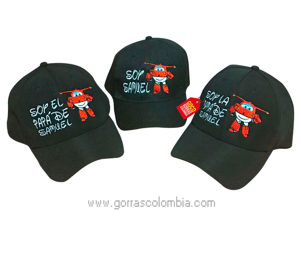 Gorras SUPER WINGS - HELICOPTERO PAPÁS DE... (Nombre)