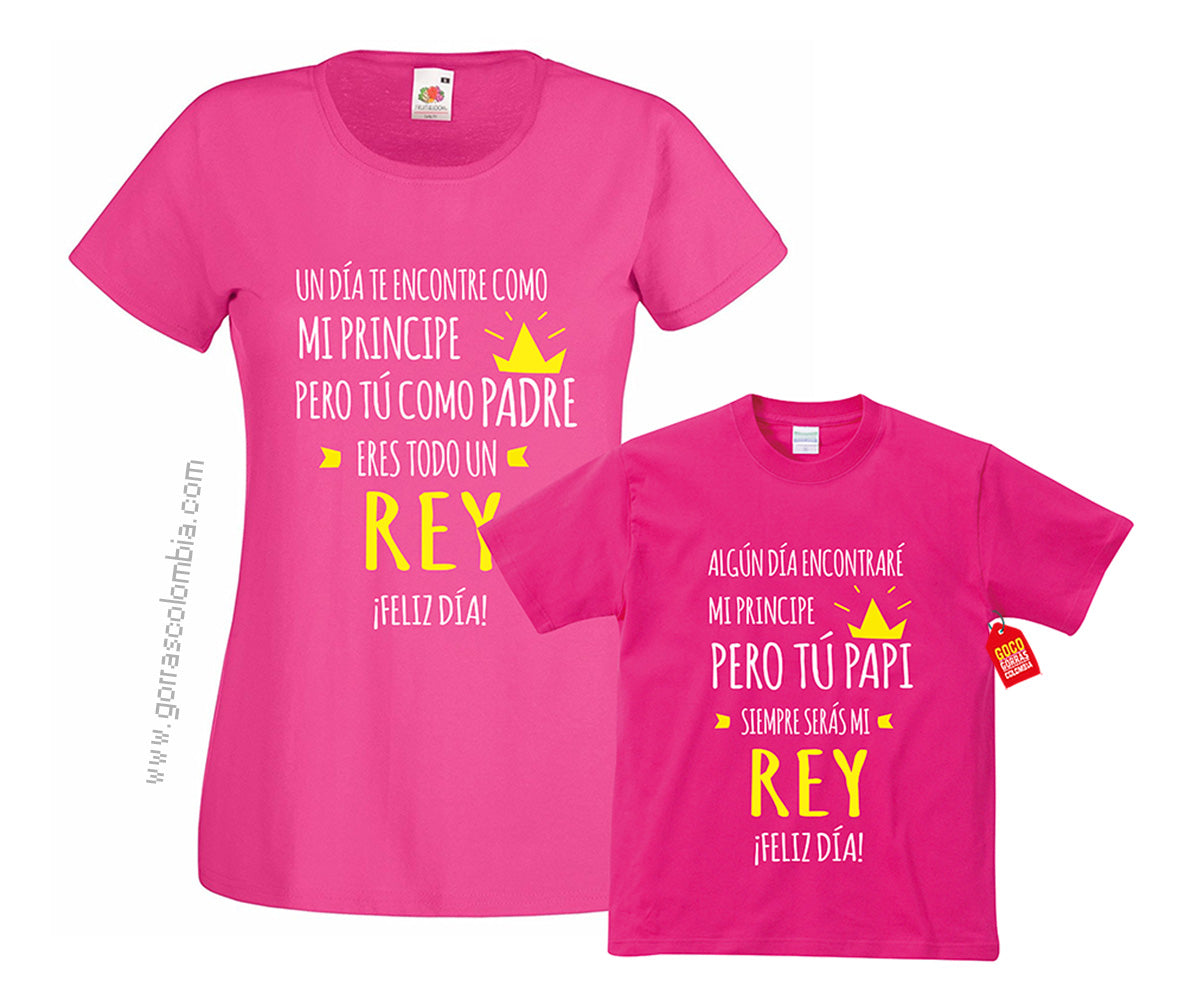 Camiseta PAPÁ ES EL REY