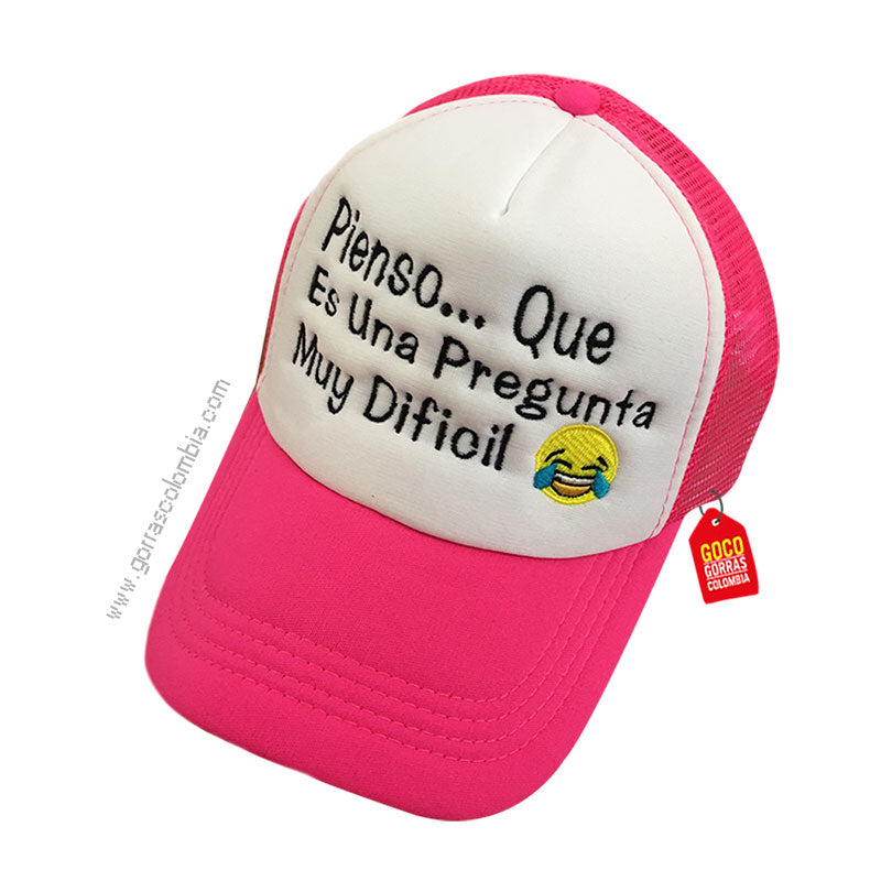Gorra EMOJI - PREGUNTA DIFICIL