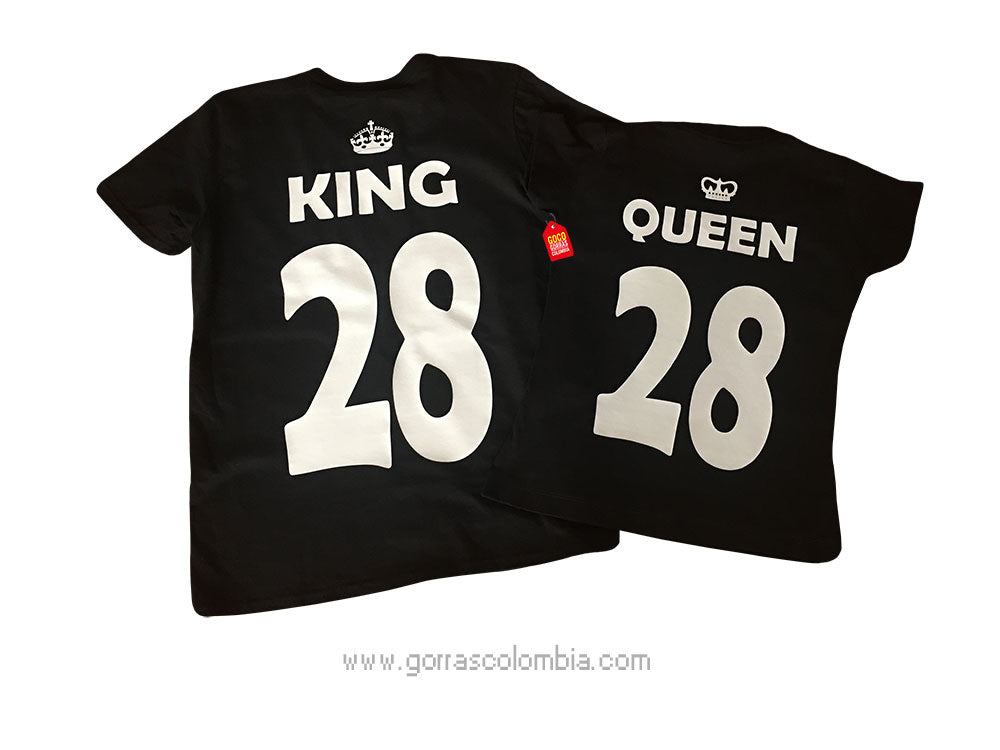 Camiseta KING / QUEEN