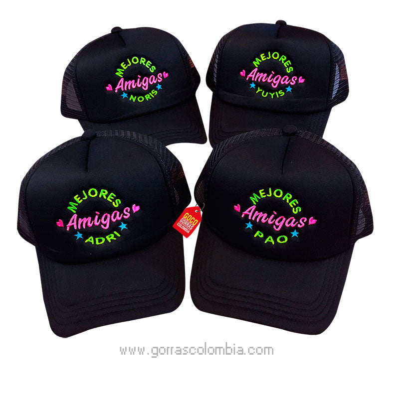 Gorras MEJORES AMIGAS (Nombres)