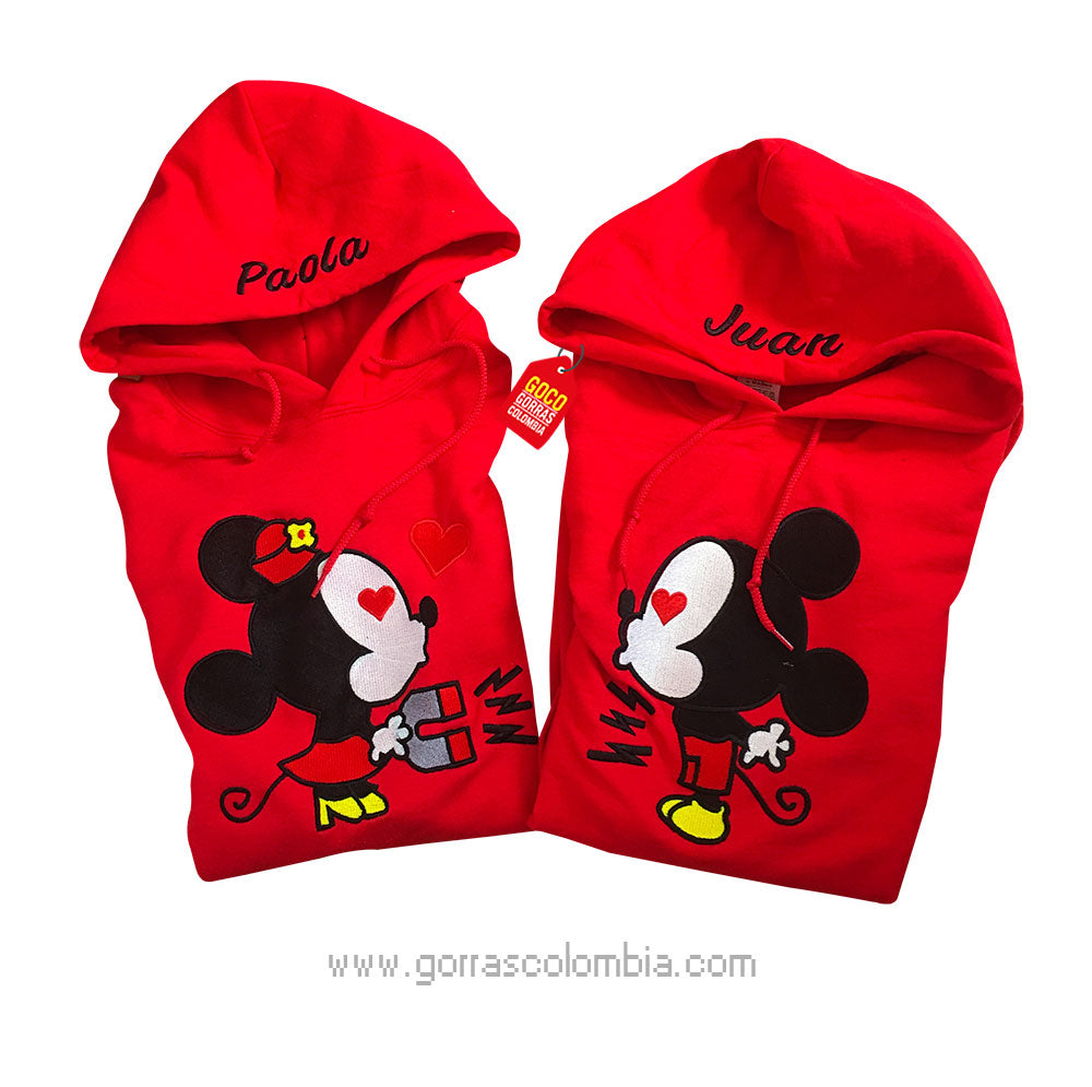 Buzo MICKEY / MINNIE (Nombre)