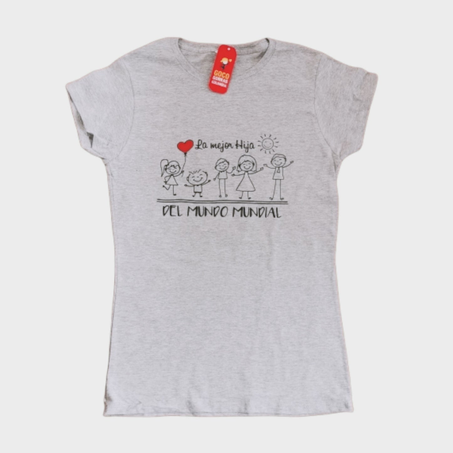 Camiseta LA MEJOR HIJA DEL MUNDO