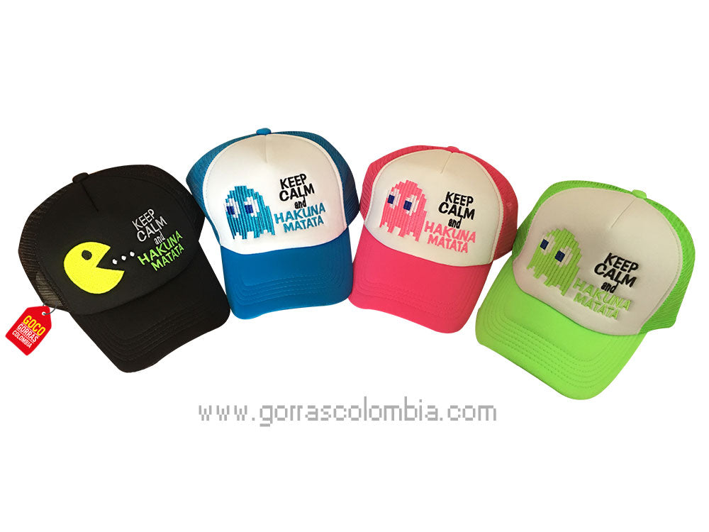 Gorras KEEP CALM AND HAKUNA MATATA - PACMAN