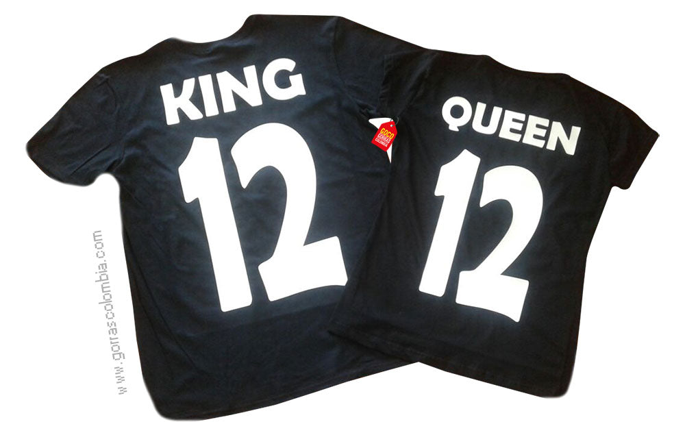 Camiseta KING / QUEEN