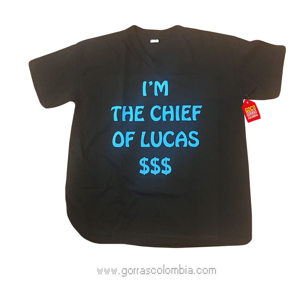 Camiseta I'M THE CHIEF OF LUCAS