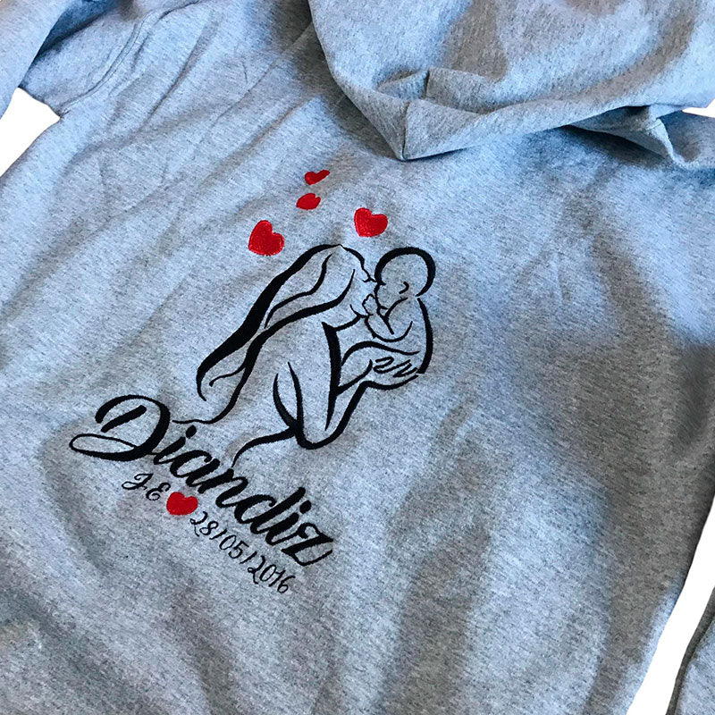 Buzo MAMÁ E HIJO (Nombre)