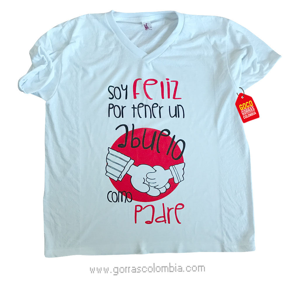 Camiseta ABUELO COMO PADRE
