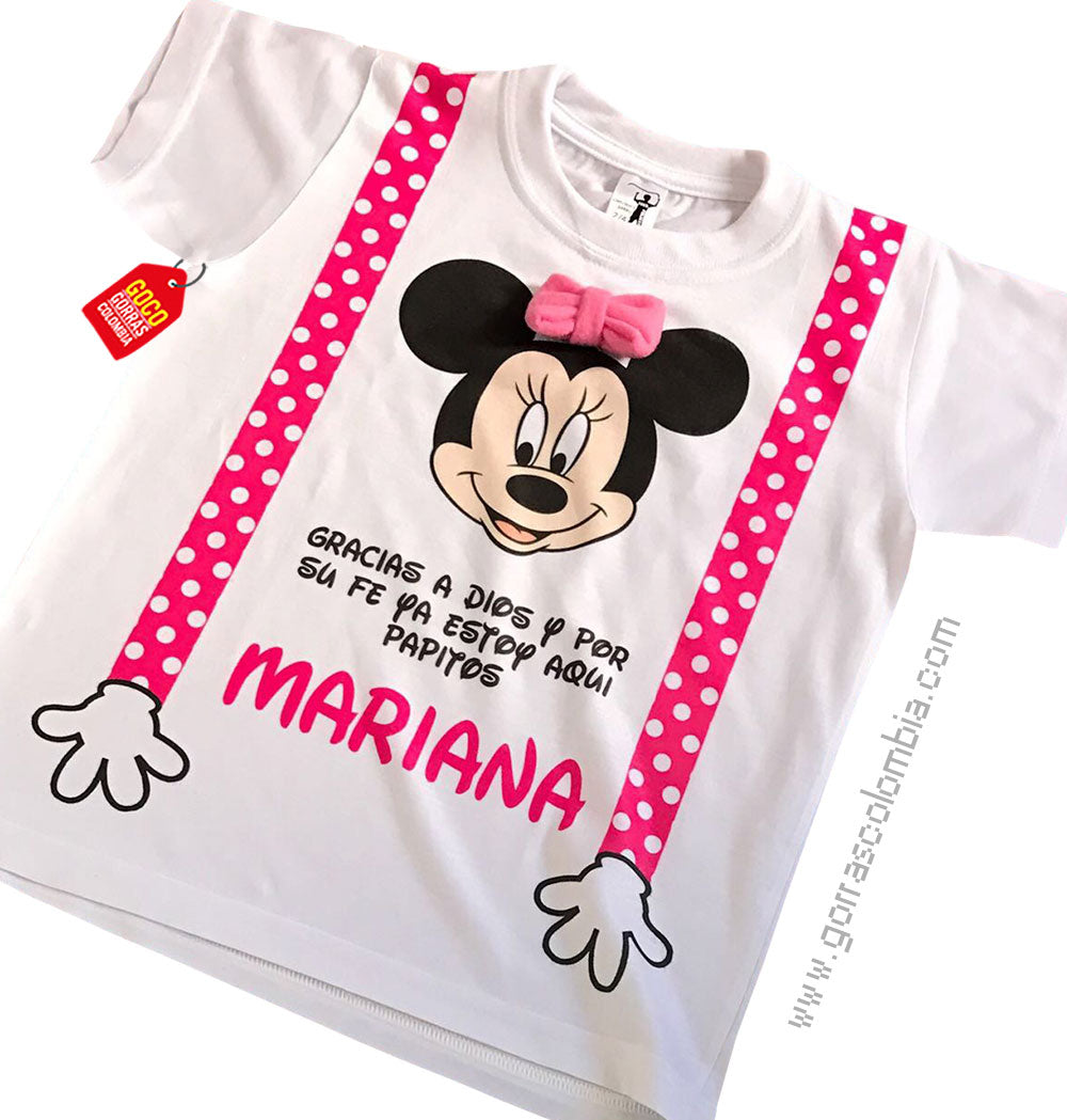 Camiseta MINNIE TIRANTAS