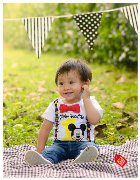 Body MICKEY CUMPLEAÑOS (Nombre)