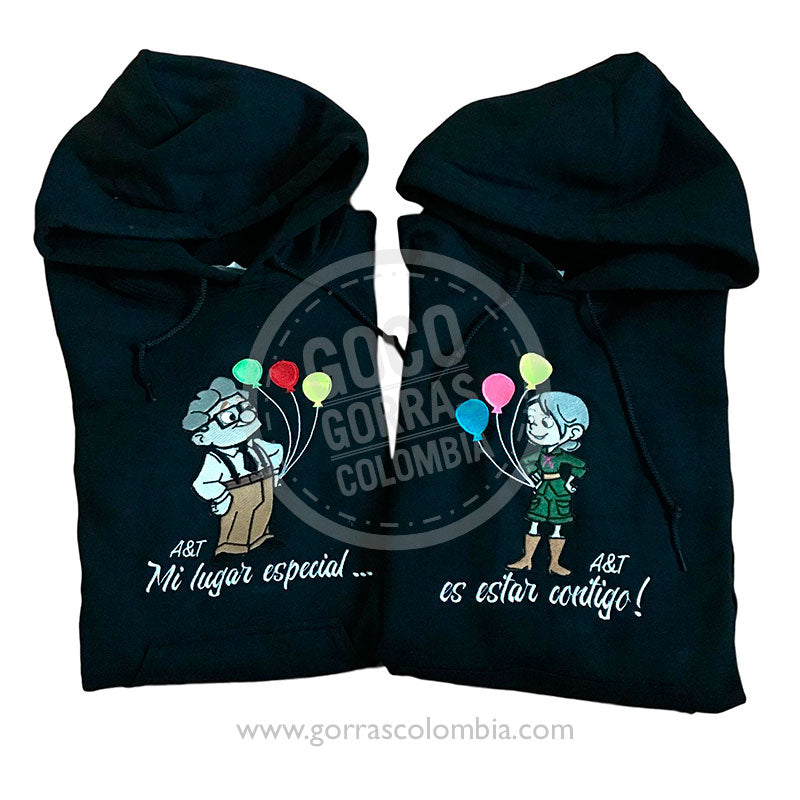 Buzo CARL / ELLIE - ABUELITOS UP (Iniciales)