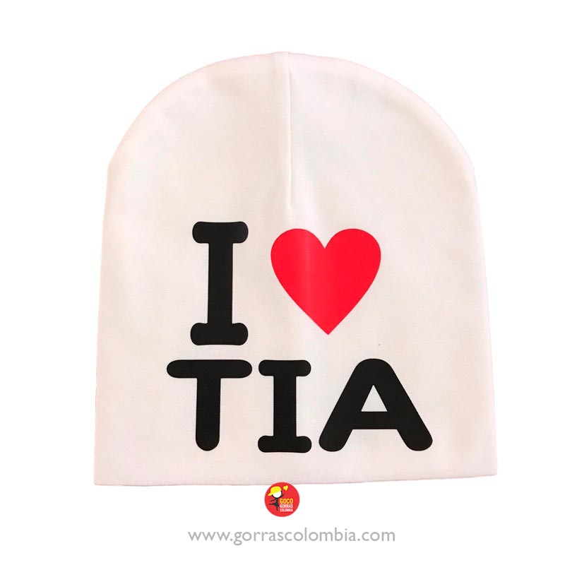 Gorro Baby I LOVE TIA