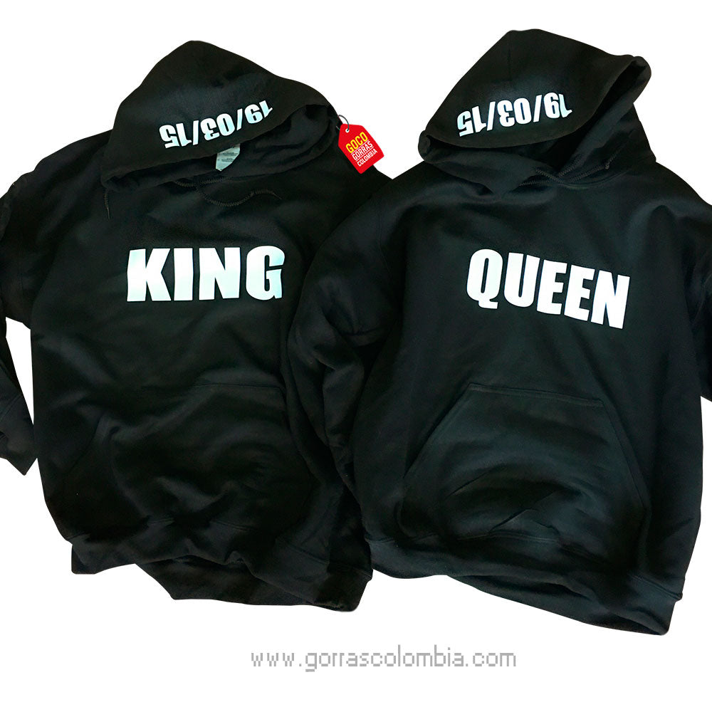 Buzo KING / QUEEN (Fecha)