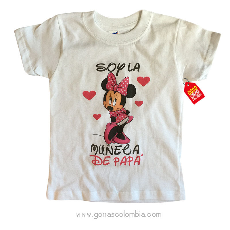 Camiseta MINNIE CORAZONES