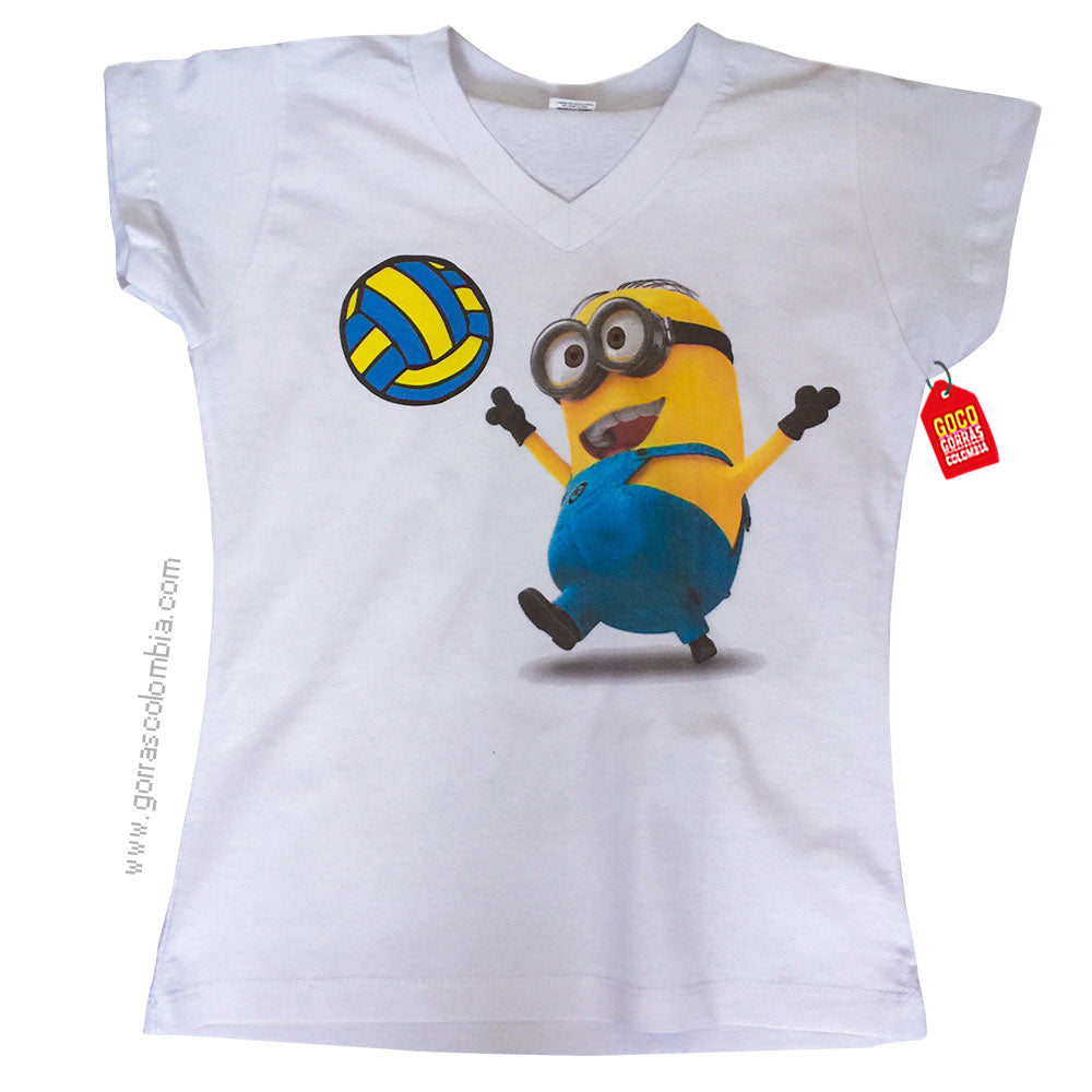Camiseta MINION VOLEIBOL