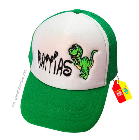 Gorra DINOSAURIO T-REX (Nombre)