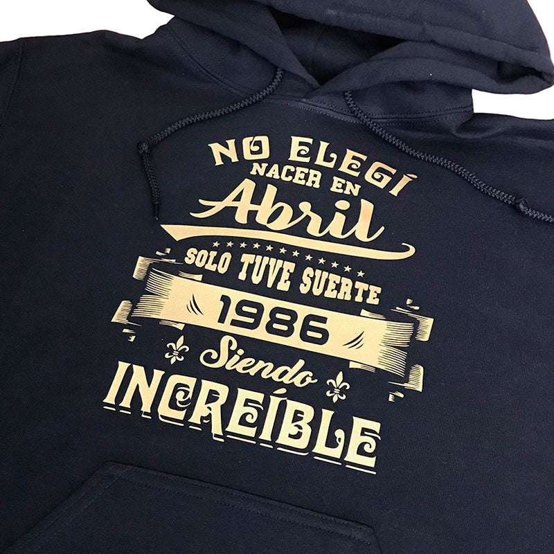 Buzo Cumpleaños: SIENDO INCREIBLE (Fecha)