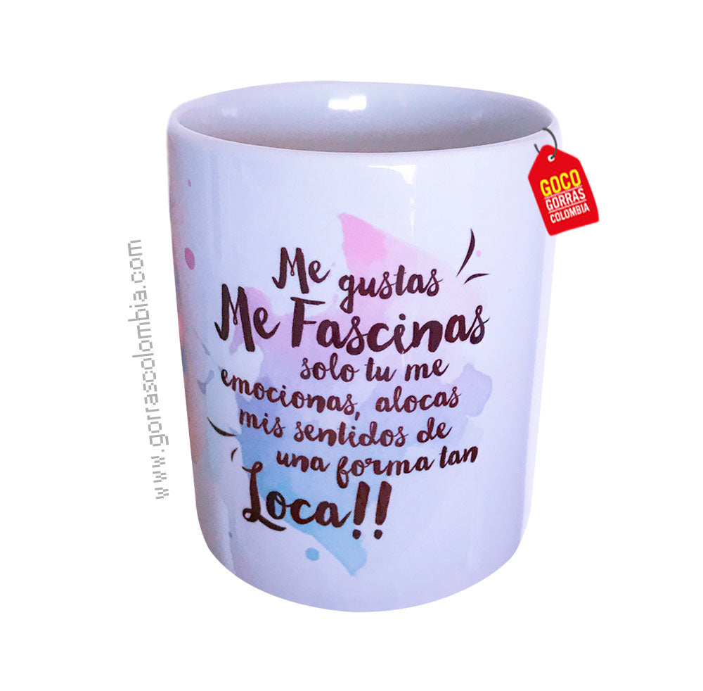 Mug LOCA POR TI... (Frase)
