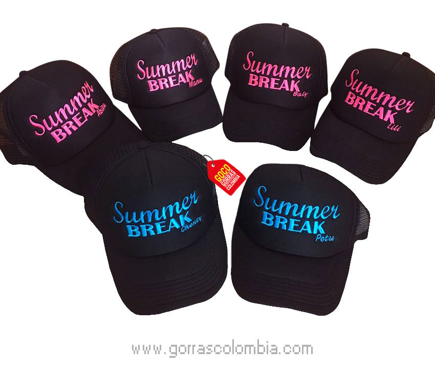 Gorra SUMMER BREAK (Nombre)