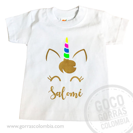 Camiseta UNICORNIO COLORES