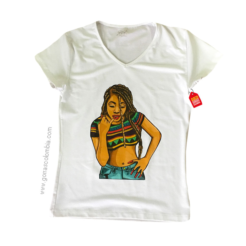 Camiseta MUJER MORENA