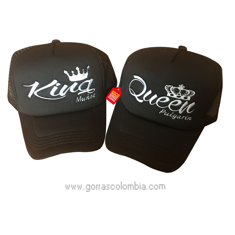 Gorra KING / QUEEN (Apellido)