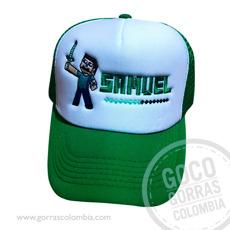 Gorra MINECRAFT (Nombre)