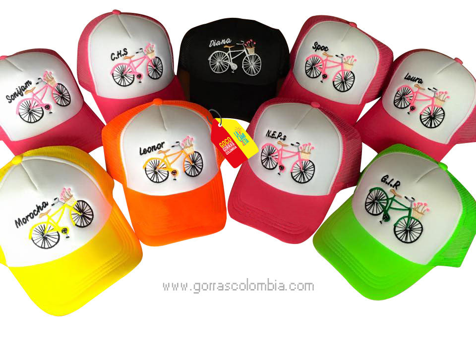 Gorra DESPEDIDA SOLTERA - BICI (Nombre)