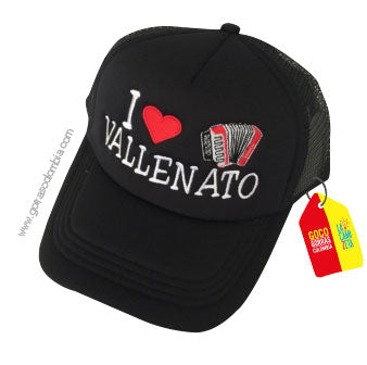Gorra I LOVE VALLENATO