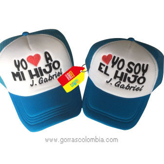 Gorras MAMÁ E HIJO (Nombre)