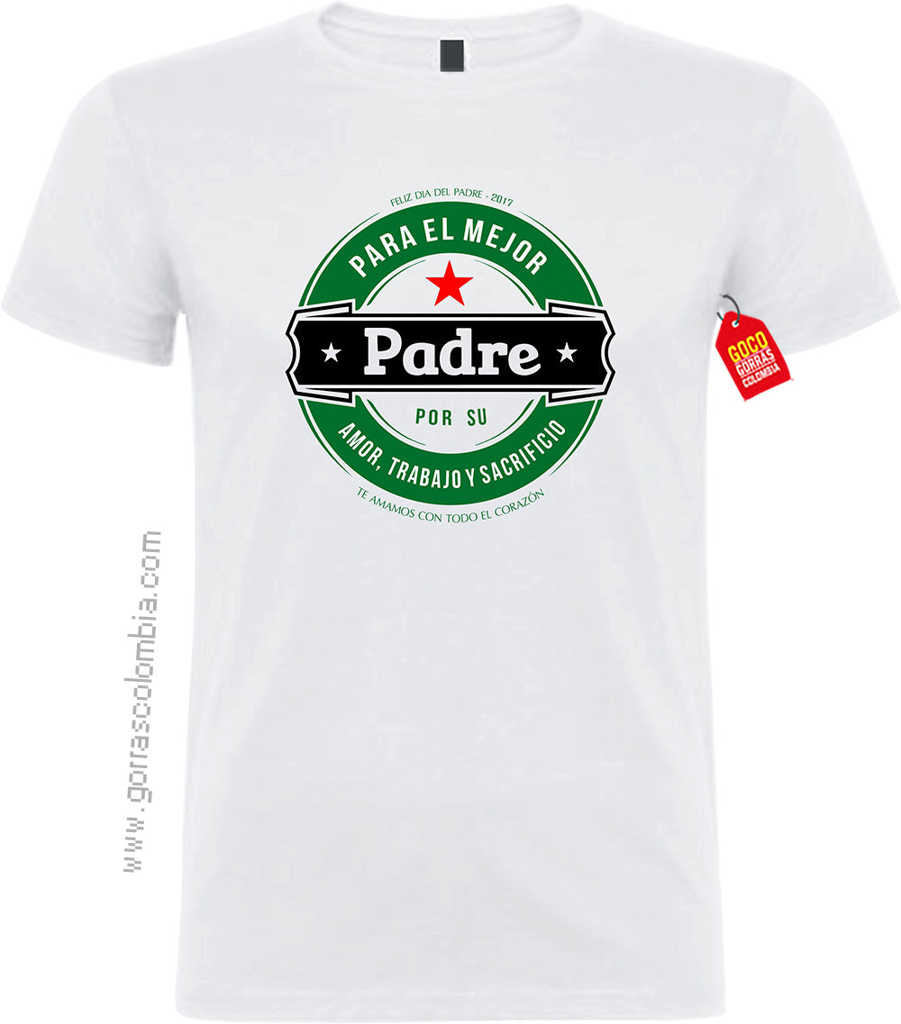 Camiseta PARA EL MEJOR PADRE