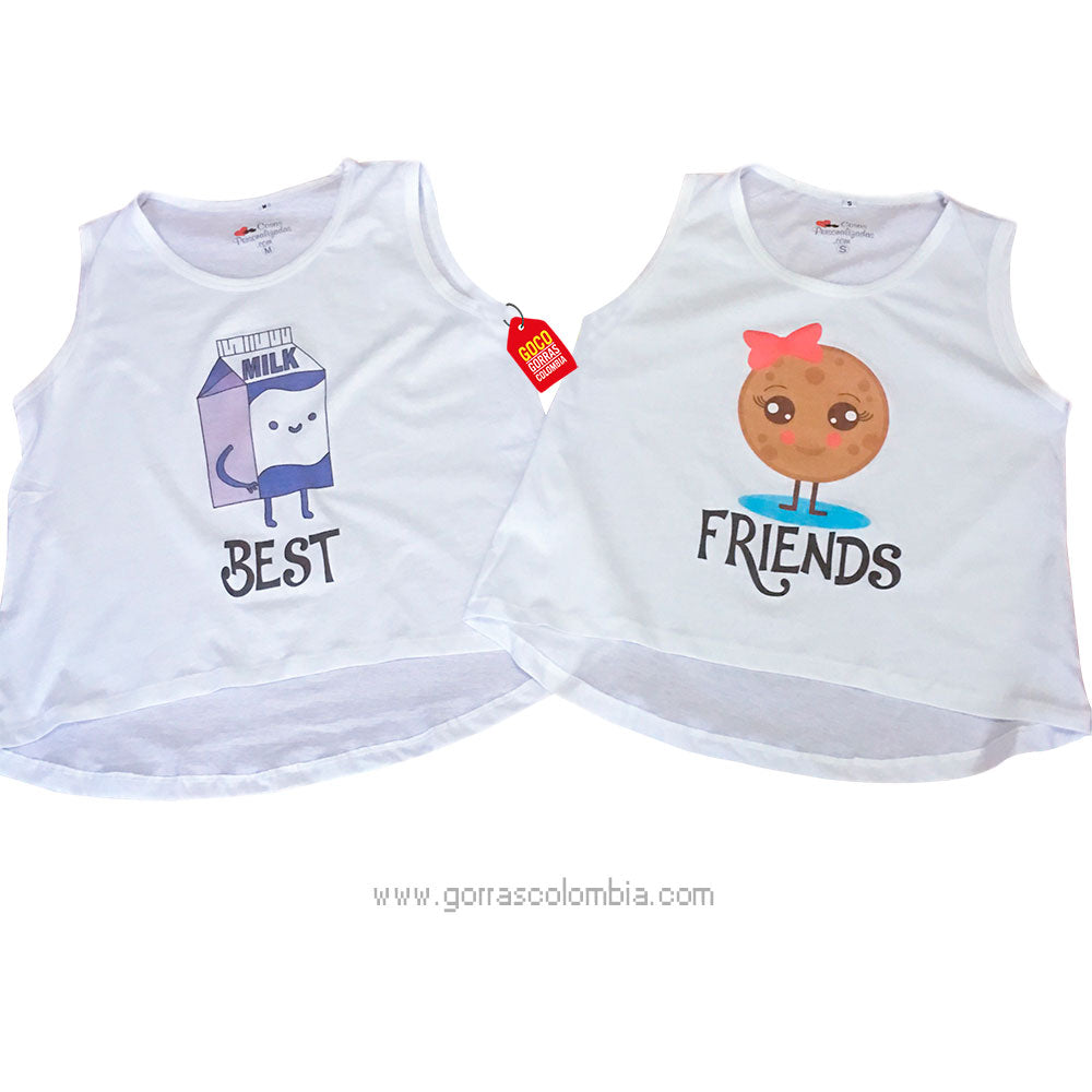 Esqueleto BEST FRIENDS - LECHE / GALLETA