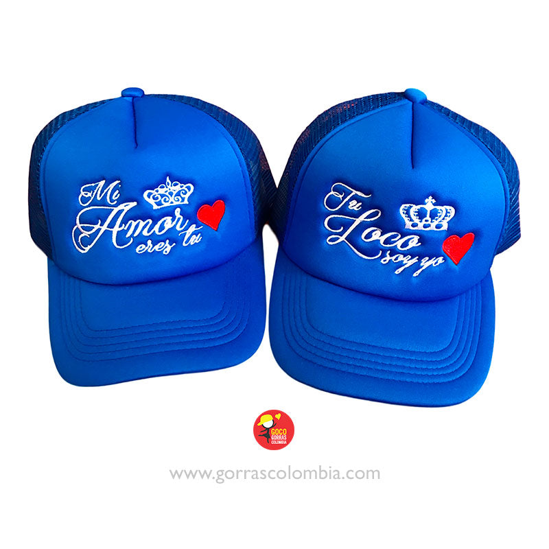 Gorras CORONAS - MI AMOR ERES TU ❤️