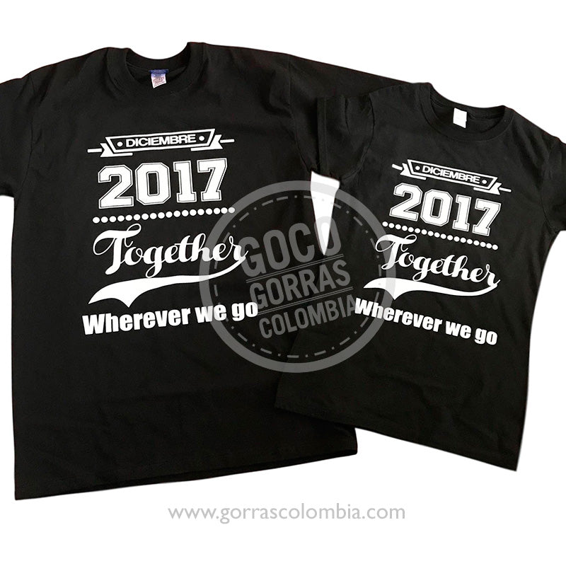 Camiseta TOGETHER WHEREVER WE GO