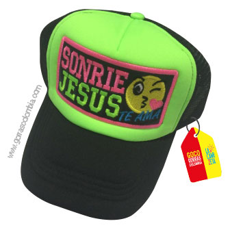 Gorra SONRIE JESÚS TE AMA