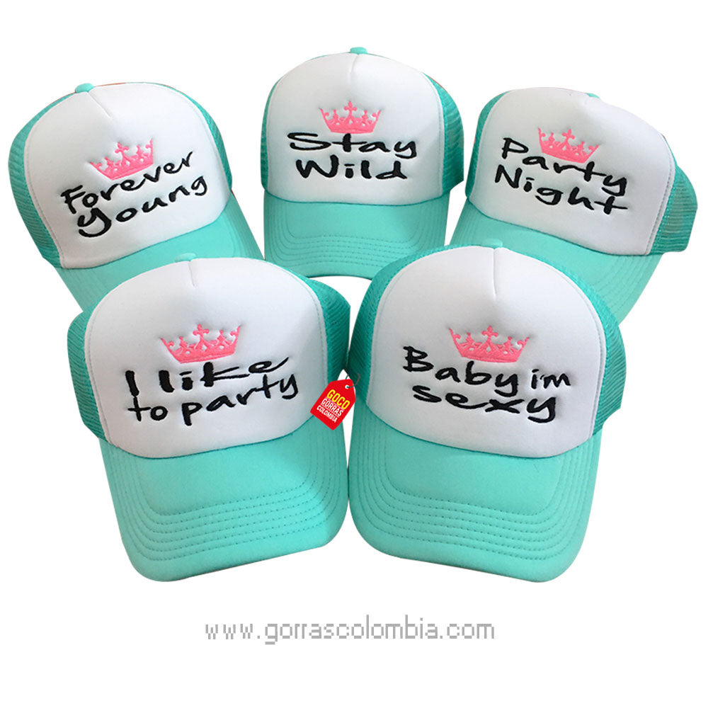 Gorra FRASE PARA FIESTA