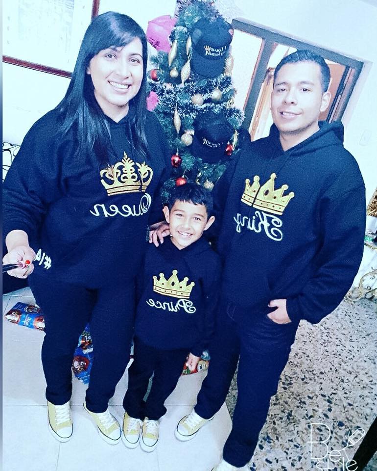 Buzo KING / QUEEN / PRINCE (Numeral)