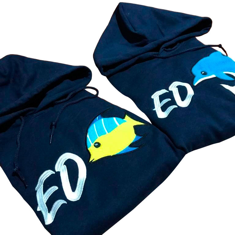 Buzo PEZ / DELFÍN - EMOJI (Iniciales)