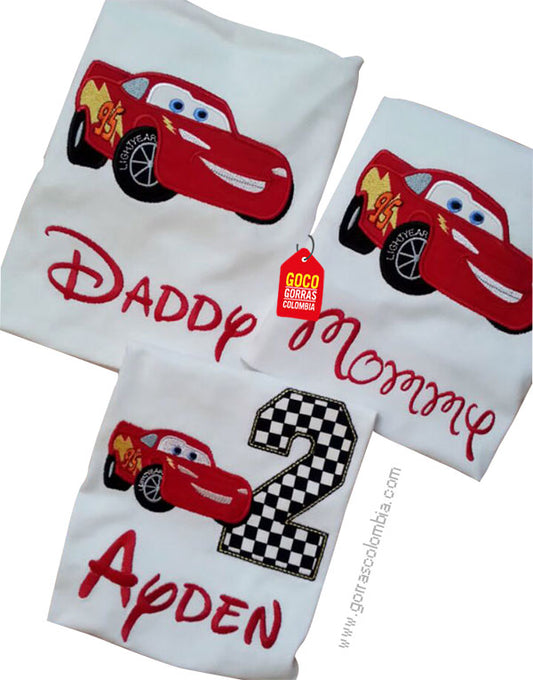 Camiseta CARS RAYO MCQUEEN